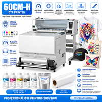 Imprimante DTF 60 cm (24 pouces) avec système d'encre blanche Epson I3200HD, machine d'impression directe sur film pour t-shirts, usage commercial