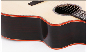 Guitare acoustique artisanale en bois massif OEM de 42 pouces - Product Image 4