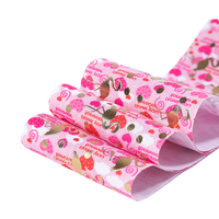 Cinta estampada de dibujos animados Rosa bebé grogrén barata