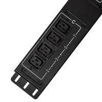 Certification ETL PDU 3 phases 12 voies C19 C13 Sockets 63A Data Center PDU intelligente intelligente avec télécommande