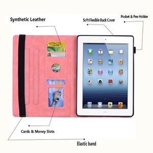 Custodia in rilievo con motivo a tavoletta per Samsung <span class=keywords><strong>Galaxy</strong></span> S9 Ultra <span class=keywords><strong>S8</strong></span> Cover per <span class=keywords><strong>Tablet</strong></span> in pelle Ultra PU - Product Image 4
