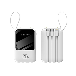 Banco de Energía con Batería de Iones de Litio, Adaptador de CA Tipo C, Hecho en China - Product Image 3