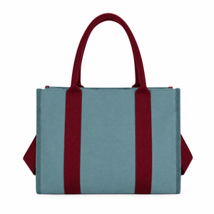 Sac fourre-tout décontracté en toile enduite de cire lourde, personnalisé par le fabricant du Zhejiang, avec doublure en coton et fermeture à fermoir, sac à bandoulière pour ordinateur portable - Product Image 5