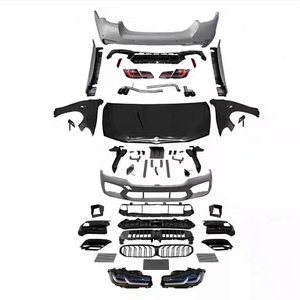 Para <span class=keywords><strong>BMW</strong></span> 5 Series 2010-2017, Kit de faros delanteros de parachoques delantero, capó de motor, parachoques trasero, luces traseras para <span class=keywords><strong>BMW</strong></span> 5 Series 2021-, Actualización 5 Series, M5 - Product Image 1
