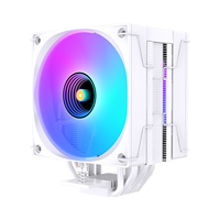 LOVINGCOOL Nouveau refroidisseur de processeur avec affichage de la température et de la vitesse, ventilateur RGB avancé en temps réel pour boîtier PC, compatible Intel LGA AMD4/5