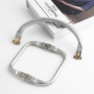 Trọng lượng nhẹ góc 5.5inch, 6 inch, 7inch 7.5 inch, 8inch 10 inch nhôm xử lý khung cho túi làm - Product Image 5