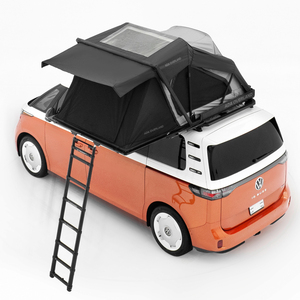 เต็นท์หลังคาแข็งแบบกำหนดเองสำหรับรถ 4 ฤดู ยี่ห้อ 4 Seasons <span class=keywords><strong>Camper</strong></span> Top Roof Tent สำหรับกิจกรรมกลางแจ้งและเดินทางไกล - Product Image 3