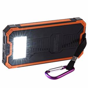 Banco de Energía Solar Portátil de 30000mAh con Salida de 20W y Pantalla LED para Acampar al Aire Libre y Carga de Baterías Externas - Product Image 6