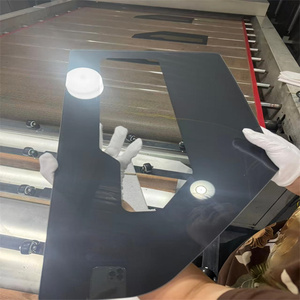 Verre trempé plat incurvé sur mesure, verre de fenêtre latérale automobile imprimé en soie, verre de sécurité pour véhicule - Product Image 2
