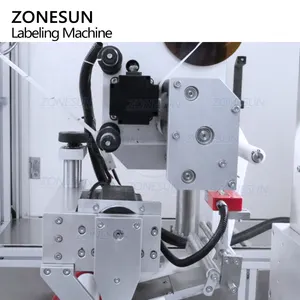 ZONESUN ZS-TB160T etichettatrice per tubi tondi in plastica cosmetica completamente automatica in alluminio morbido