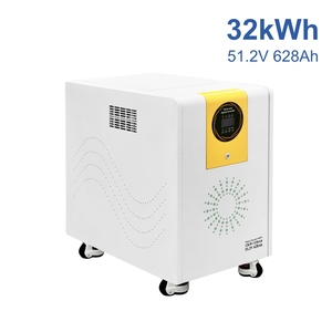 Système de stockage d'énergie solaire tout-en-un 32 kWh, onduleur hybride 12 kW, batterie lithium LiFePO4 51,2 V 628 Ah pour le stockage d'énergie domestique - Product Image 1