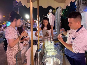 Carretto <span class=keywords><strong>Gelato</strong></span> <span class=keywords><strong>Artigianale</strong></span> Approvato NSF, Nuovo, 2 Gusti, Logo Personalizzabile, per <span class=keywords><strong>Gelato</strong></span>/Yogurt, Frutta, Sciroppo, Noci, Cioccolato, Acqua, Acciaio Inox 304 - Product Image 3