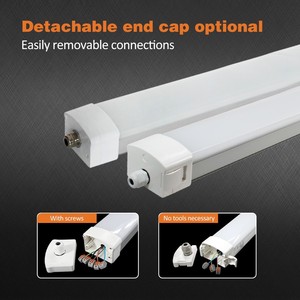 Luminaria LED Tri-Proof de 4 pies CRI90, Impermeable IP65, Tubo Lineal para Iluminación Comercial de Almacenes - Product Image 2