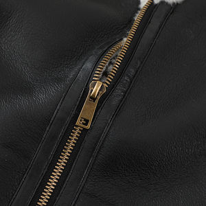 उच्च गुणवत्ता वाली कस्टम महिला चमड़े की बनियान जैकेट लक्जरी - Product Image 4