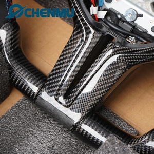 Volante de Fibra de Carbono con LED y Revestimiento de Cuero Sintético para M3 M4 M5 F30 F20 F80 F90 F82 F88 F32 F38, Plug and Play, Personalizado, Obd - Product Image 3