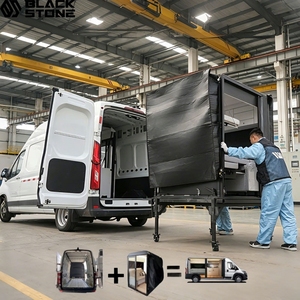 Sistema de Conversión Modular para Campervan, Tipo Cubo, Económico, Deslizable, para un Estilo de Vida Nomádico - Product Image 1