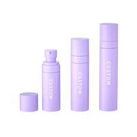 Personnalisé 60ml/100ml PET cosmétique soins de la peau visage brouillard pompe de pulvérisation bouteilles en plastique coloré vide parfum eau soins de la peau sérum