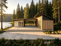 116 ㎡   Villa modulaire avec maison intelligente complète, salle de bain privée, énergie solaire et personnalisation complète