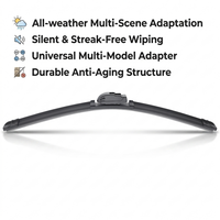 Lame d'essuie-glace de pare-brise de voiture en caoutchouc naturel So GOOD SG708 Multi-Adaptateur OEM ODM
