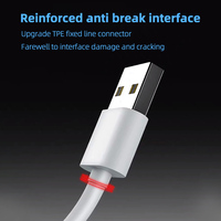 Cable DE DATOS USB de carga rápida de material TPE del fabricante para carga de teléfonos y computadoras