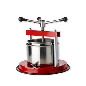 Prensa de Cocina de Acero Inoxidable de 2.5 Litros y 12 cm de Diámetro para Berenjenas, Frutas, Verduras y Mirto - Product Image 1