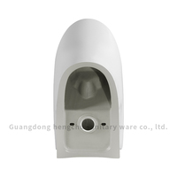 Style européen Prix de gros de haute qualité Salle de bain Blanc Wc Céramique Ensemble de toilette monobloc ensemble de cuvette de toilette