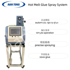 Système de pulvérisation de colle thermofusible Nantou 3200W 90x60x60cm, distribution automatique pour l'emballage de boîtes - Product Image 3