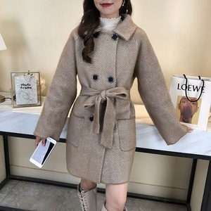 高品质休闲灰色西装外套女式外套带口袋女式时尚办公室女士外套宽松夹克衣服 - Product Image 6