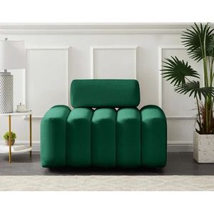 Juego de Sofás Modernos y Elegantes, Sofá Individual Tapizado en Tela de Terciopelo, Silla de Acento para Hogar, Hotel, Villa - Product Image 2