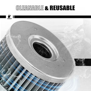 NICECNC クリーニング可能で再利用可能なステンレス製オイルフィルター スズキ <span class=keywords><strong>DR</strong></span> 650 S SE 1996-2022 2023 2024用 - Product Image 3