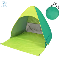 Tente de plage pliable facile et rapide à ouvrir, légère, protection UV, abri extérieur, tente pour 2-3 personnes pour le camping