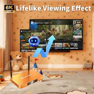 กล่องรับสัญญาณทีวีอัจฉริยะ Official Superbox S7 Prime รุ่น 4GB RAM 128GB ROM รองรับการรับชมรายการย้อนหลัง 7 วัน พร้อมใช้งานในสหรัฐอเมริกา - Product Image 1