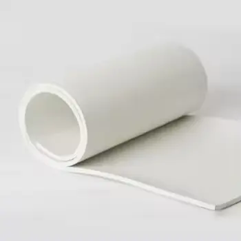 Weiß hochtemperaturbeständiger Silikon-Schwamm-Gummispum-Bogen-Bogen-Rolle