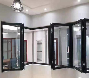 Nhà Máy Giá Trực Tiếp Bán Không Gian Lớn Thông Gió Ánh Nắng Mặt Trời Cửa Sổ Nhôm Kính Trượt Gấp Cửa Sổ Với Khung Nhà Cung Cấp - Product Image 3