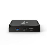 X96 Max Plus — boîtier Tv et Wifi BT4.X, Android 11.0, 4 go, 32 go/64 go, décodeur connecté, lecteur multimédia avec films gratuits, meilleure vente