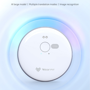 Traductor de IA portátil en tiempo real, intérprete de voz inteligente, Clip en traducción magnética cara a cara, interpretación simultánea - Product Image 3