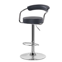 Chaise de bar pivotante et réglable en hauteur, style simple et décontracté, pour comptoir d'accueil, chaise haute de bar, tabouret de bar pour salon de coiffure
