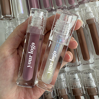 Gloss à lèvres vegan imperméable haute pigmentation haute brillance longue tenue sans logo en gros