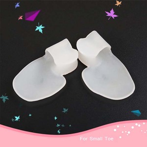 Plantillas <span class=keywords><strong>de</strong></span> gel <span class=keywords><strong>de</strong></span> <span class=keywords><strong>silicona</strong></span> <span class=keywords><strong>para</strong></span> zapatos, protector <span class=keywords><strong>de</strong></span> dedo meñique a medida y corrector <span class=keywords><strong>de</strong></span> juanete/juanete, <span class=keywords><strong>separadores</strong></span> <span class=keywords><strong>de</strong></span> 5. ° dedo del pie, color rosa - Product Image 3