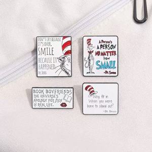 Al por mayor, Pin de metal de moda con diseño de <span class=keywords><strong>mago</strong></span> de dibujos animados, sombrero de <span class=keywords><strong>mago</strong></span> de gato y alfabeto lindo, accesorios promocionales para ropa - Product Image 5