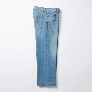 กางเกงยีนส์เดนิมทรงตรงสีฟ้าอ่อนเอวกลางสำหรับผู้ชาย ยี่ห้ออเมริกันอีเกิล รุ่นวังเชง เหมาะสำหรับใส่ลำลองในชีวิตประจำวัน - Product Image 3