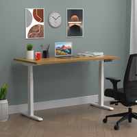 Bureau ergonomique haut et bas Station de travail debout à hauteur réglable pour bureau à domicile Design personnalisable Parfait