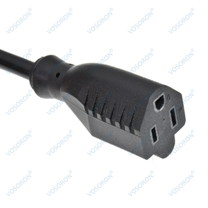Outdoor Extension <strong>Cord</strong> with On/Off Waterproof Switch, <strong>Heavy</strong> Duty US Nema 5-15P to 5-15R Male to Female Black SJT Extension <strong>Cord</strong> - Product Image 6