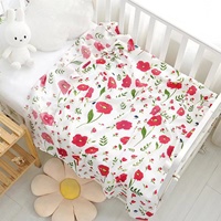 Handuk Mandi Bayi Baru Lahir Motif Kartun Bahan Katun Bambu Ukuran 110x120cm, Promo Terbatas, Dapat Dipesan Sesuai Keinginan