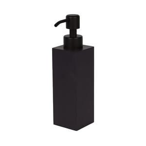 Dispenser di sapone per piatti nero opaco per cucina con pompa <span class=keywords><strong>in</strong></span> acciaio inossidabile, Dispenser di sapone <span class=keywords><strong>liquido</strong></span> riutilizzabile moderno <span class=keywords><strong>in</strong></span> <span class=keywords><strong>vetro</strong></span> da 12 once - Product Image 1