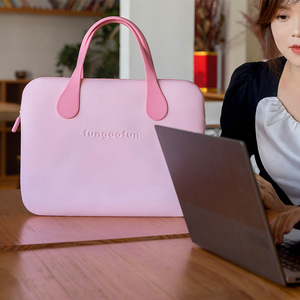 กระเป๋าใส่แล็ปท็อป Fungoofun Luxury Designer ขนาด <span class=keywords><strong>14</strong></span> 15 16 นิ้ว ผลิตจากวัสดุ EVA ป้องกันน้ำและแรงกระแทก - Product Image 3