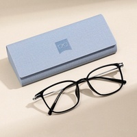 Boîte de rangement pour lunettes de soleil et lunettes de vue pour hommes/femmes avec motifs imprimés