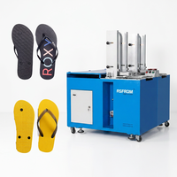 Machine de fixation de sangles pour pantoufles pneumatiques Eva Motor, équipement de fixation de sangles pour tongs et sandales pour la production de pantoufles en caoutchouc