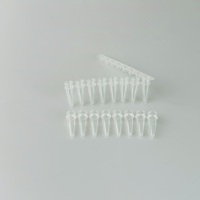 Tube PCR à fond conique précis pour détection PCR en temps réel en laboratoire clinique, en plastique, économique et uniforme