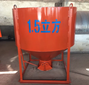 Cubo Elevador para Grúa Torre, Compatible con Hormigonera, Tolva Cuadrada para Hormigón, para Construcción - Product Image 2